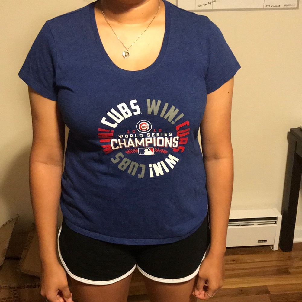 2016 Chicago Cubs World Series Championship Tee